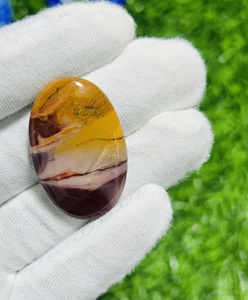 Piedras preciosas de jaspe de cristal suelto de alta calidad, collar de amatista de Jade de ópalo Mookite Natural, curación de energía, cabujón caído de cuarzo - Product Image 5