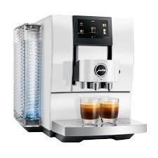 VENTES FLASH Machine à café automatique programmable Z10 en acier inoxydable blanc avec récipient à lait en verre pour la maison et l'hôtel - Product Image 2