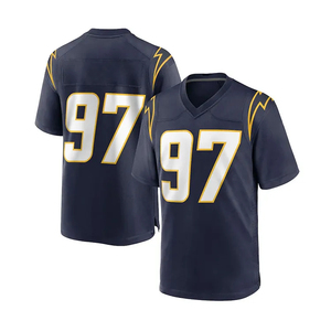 Uniforme de Fútbol Americano Personalizado, Nuevo Diseño, Jersey de Fútbol Americano, Servicio OEM, Unisex, Spandex/Poliéster, Manga Corta, Tirante en T - Product Image 6