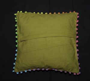 Fundas de cojín con borde Vintage decorativas, fundas de almohada cuadradas para sofá, decoración del hogar, fundas de almohada étnicas de 16X16 pulgadas - Product Image 5