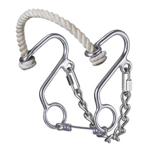 Miniature S Hack avec nez de corde Mèches à cheval de taille personnalisée Meilleure vente à bas prix 2025 Mèches Western Horse - Product Image 1