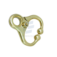 Support de nez de taureau à prix d'usine, acier inoxydable plaqué or (sans chaîne), outils réutilisables pour l'élevage de vaches et de bovins.