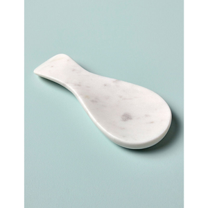 หินอ่อนสีขาวมือที่ไม่ซ้ำกันพร้อมที่วางช้อนสำหรับให้บริการในโรงแรมและร้านอาหารทุกวันและงานแต่งงานของราชวงศ์ - Product Image 5