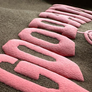 Sweat à capuche imprimé bouffant 500 Gsm usine coton Design Streetwear éponge française sweats à capuche personnalisés hommes sweats à capuche lourds surdimensionnés - Product Image 2