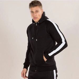 ชุดวอร์มกีฬาผู้ชายแบบมีฮู้ด ระบายอากาศ กันลม ไซส์ใหญ่ ตัดเย็บสีสันสดใส รุ่นใหม่ปี 2026 ขายส่ง OEM - Product Image 4