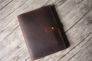 Cuaderno de negocios de cuero de tamaño A4 promocional, Libretas Cuadernos, cuadernos de uso diario para la escuela, cuadernos de 2017 - Product Image 3