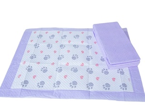 Disposable <b>Waterproof</b> Cotton Puppy Pee <b>Pads</b> with Super Absorption IP67 Rated Dog Training Supplies Eco-Friendly Cute Design - Product Image 2