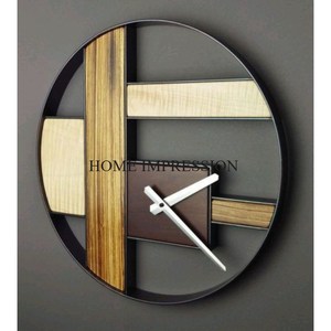 Most Demanded Top Selling Heavy Duty Metal Gold Plated Vintage Designer Wall Decoration <b>Clock</b> From India In Impressive Price - Product Image 5