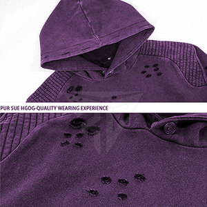 เสื้อฮู้ดพิมพ์ลายสีทึบทำจาก2025สำหรับฤดูหนาวออกแบบได้ตามต้องการ - Product Image 4