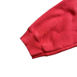 Fabricant de vêtements en détresse broderie vierge recadrée Hoddie Logo personnalisé tirer sur Vintage soleil délavé à l'acide ensemble de sweat à capuche - Product Image 2