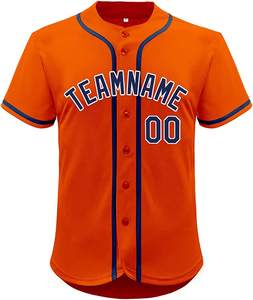 Jersey de béisbol para hombre de alta calidad con logotipo personalizado estilo juvenil ropa deportiva al por mayor para la última ropa de equipos de alta venta - Product Image 5