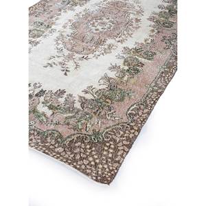 Tapis en laine vintage 9x12 rouge et orange, noué à la main, motif médaillon, pour salon ou couloir, tissage rectangulaire - Product Image 2