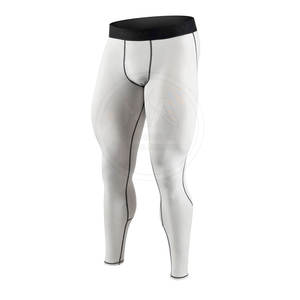 Pantalones de compresión ligeros de alta calidad Spandex para hombre/algodón de secado rápido transpirable nuevo estilo patrón recto diseño personalizado - Product Image 1