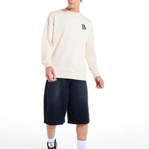 Sweat-shirt oversize pour homme, coupe décontractée, manches longues, pull confortable, sweat-shirt oversize pour homme - Product Image 5