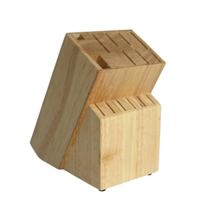 Porte-couteau en bois de conception antique porte-bloc de forme ronde pour couteau et taille personnalisée fournisseur en gros - Product Image 5