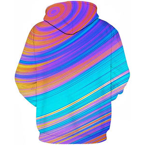 ชุดวอร์มคุณภาพสูงของผู้ชายชุดเสื้อวอร์มผ้าหนากันแดดซีดซีดจางมีฮู้ดและกางเกงบานทรงหลวม - Product Image 5