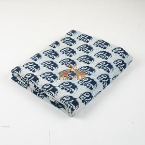 Dernière collection de tissus en coton imprimé éléphant indigo, faits main et fabriqués à la main, pour la couture, le quilting et l'artisanat - Product Image 3