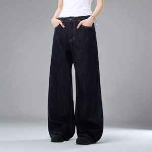 Pantalon personnalisé OEM pour hommes en nylon et polyester délavé pantalon de survêtement ample avec fermeture éclair ouverte - Product Image 1