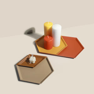 [Fenice] ถาดปริศนา M (255*223*15มม.) ถาดเก็บของอเนกประสงค์ทันสมัยพื้นผิวนุ่มเครื่องมือเครื่องประดับสำหรับโต๊ะ/ห้องนั่งเล่น - Product Image 2