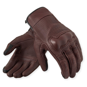 Pro-Biker Gants de moto de course à doigts complets pour hommes Écran tactile en cuir véritable Compatible pour les sports de course de motocross - Product Image 2