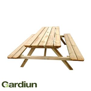 Vườn Dã Ngoại bảng với gấp băng ghế cho 8 khách | ngoài trời Vườn cung cấp | Sản phẩm đã sẵn sàng để Tàu từ Tây Ban Nha - Product Image 3