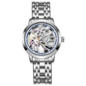 men <b>automatic</b> swiss <b>watch</b> style eta Waterproof <b>skeleton</b> mechanical <b>watch</b> - Product Image 2