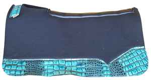 Juego al por mayor de almohadillas de sillín de doma de caballos occidentales, almohadilla de espectáculo de salto de lana tejida a mano - Product Image 2