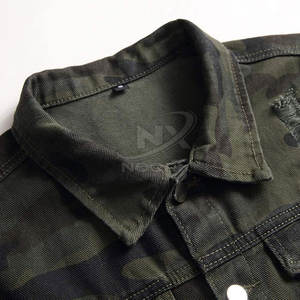 Chaqueta vaquera ajustada de fabricación profesional para hombre, ropa informal para uso en exteriores, chaqueta vaquera para hombre con personalización - Product Image 3