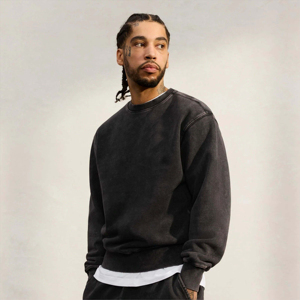 Sweat-shirt à col rond confortable pour l'hiver, teinté, avec impression numérique, léger et tendance, pour les occasions décontractées et les activités de plein air - Product Image 5