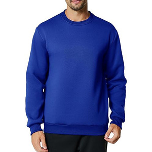 Jersey ligero de cuello redondo para hombre, sudadera de tela de algodón transpirable para trajes casuales y de viaje en primavera Otoño Invierno - Product Image 5