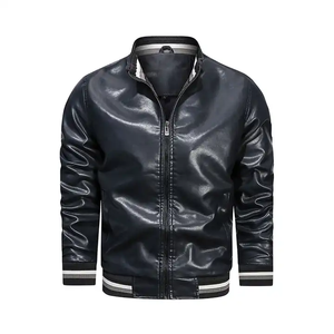 Transpirable Tamaño DE LA UE Moda de la calle Personalizada Hombres Moda Chaquetas de cuero Hecho en Pakistán - Product Image 6