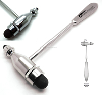 Tromner WORLD PRECISION SURGICAL Marteau de réflexe manuel à percussion en acier inoxydable, kit d'instruments de diagnostic neurologique CE 1