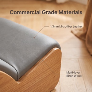 MZMM Correcteur <span class=keywords><strong>de</strong></span> posture en bois d'érable durable, ensemble <span class=keywords><strong>de</strong></span> gym 3-en-1 Arc Barrel, couleur et logo personnalisables, rééducation corporelle, correction <span class=keywords><strong>de</strong></span> la posture - Product Image 5