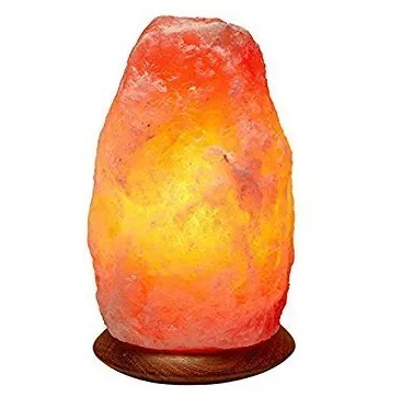 High quality Wholesale 2024 100% Natural air purifier Rock Salt Lamps Rough Iron Stand Himalayan Salt Lamp For Home Decoration