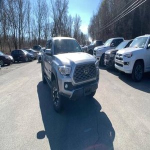 Used 2023 Tacoma TRD Pro Pickup Turbo Leather Double AWD Low Mileage Automatic Gearbox Left Steering Dark Gas/Electric For Sale - Product Image 1