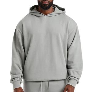 Sudaderas con Capucha Holgadas Personalizadas de Algodón/Poliéster GSM Pesado para Hombre, Sudadera de Alta Calidad, Sudadera con Capucha Extra Grande para Hombre - Product Image 1