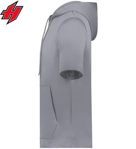 Nouveauté hommes Hip Hop Style 2024 Logo solide motif à manches courtes sweats à capuche et t-shirt short ensemble impression personnalisée pour l'automne - Product Image 2