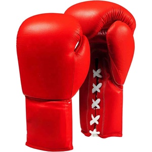 Profesional 100% Original cuero de vaca PU guantes de boxeo de alta calidad transpirable 8oz cómodo Material de PVC para artes marciales - Product Image 2