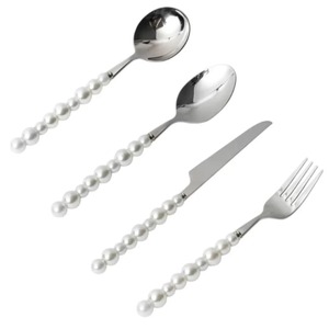 Juego de Cubiertos de acero inoxidable, juego de cubiertos perfecto para la cocina, mesa, Hotel, uso doméstico, juegos de cubiertos recubiertos de Color negro, mango de Metal - Product Image 3