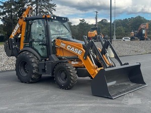 Chargeuse-pelleteuse diesel avec moteur Yanmar, jaune, capacité de la benne, rayon de braquage court, boîte de vitesses - Product Image 5
