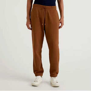 Pantalones Deportivos de Algodón Ecológico para Hombre, con Logotipo Personalizado, Cintura Elástica, para Correr, Gimnasio, Trotar - Product Image 3