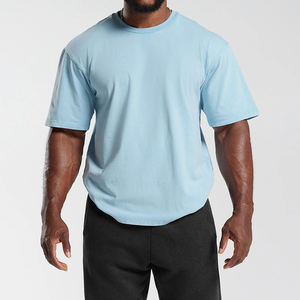 Camiseta deportiva de secado rápido por sublimación personalizada para hombres, camiseta de poliéster 100% para gimnasio comprimido deportivo transpirable ajustada - Product Image 5