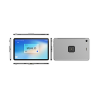 Tablette Android POS certifiée EMVCo de 11,97 pouces avec paiement sans contact NFC, tablette MT8781 G99 6 Go Android 16 GMS avec support de charge