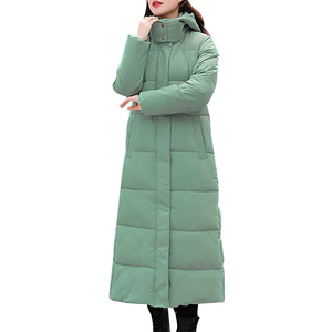 Chaquetas acolchadas largas de mujer con diseño de cuello personalizado de calidad superior/todas las tallas disponibles chaquetas acolchadas largas de mujer - Product Image 1
