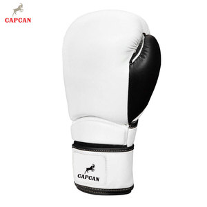 Guantes de Boxeo de Cuero con Soporte Estable para la Muñeca, Cierre de Velcro, Acabado Liso, Comodidad para Entrenamiento Prolongado - Product Image 4