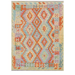 พรมกิลิมไมมาณา อัฟกานิสถาน ขนาด 195 x 150 ซม. - Product Image 1