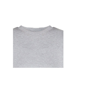 Camiseta de Manga Corta, Holgada, Informal, Ecológica, Transpirable, Talla Grande, de Lona, 100% Algodón Orgánico para Mujer, Color Gris - Product Image 4