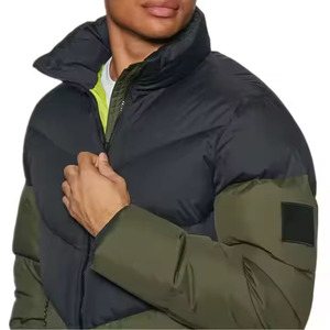 Vestes matelassées à bulles en nylon et polyester pour hommes Vestes matelassées à bulles softshell pour l'extérieur en hiver Vestes matelassées de qualité supérieure pour hommes - Product Image 4