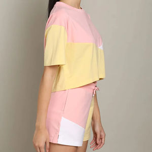 OEM haut de gamme top vente meilleur design pour femmes t-shirts col rond uni design personnalisé t-shirts pour femmes - Product Image 4