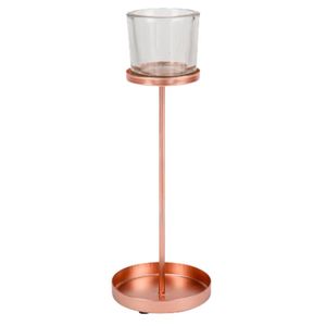 Bougeoir en métal pour décoration de chambre d'hôtel Accent en métal Meilleure vente Personnalisable dans des tailles Bougie fantaisie Bâton de cire Stand - Product Image 1